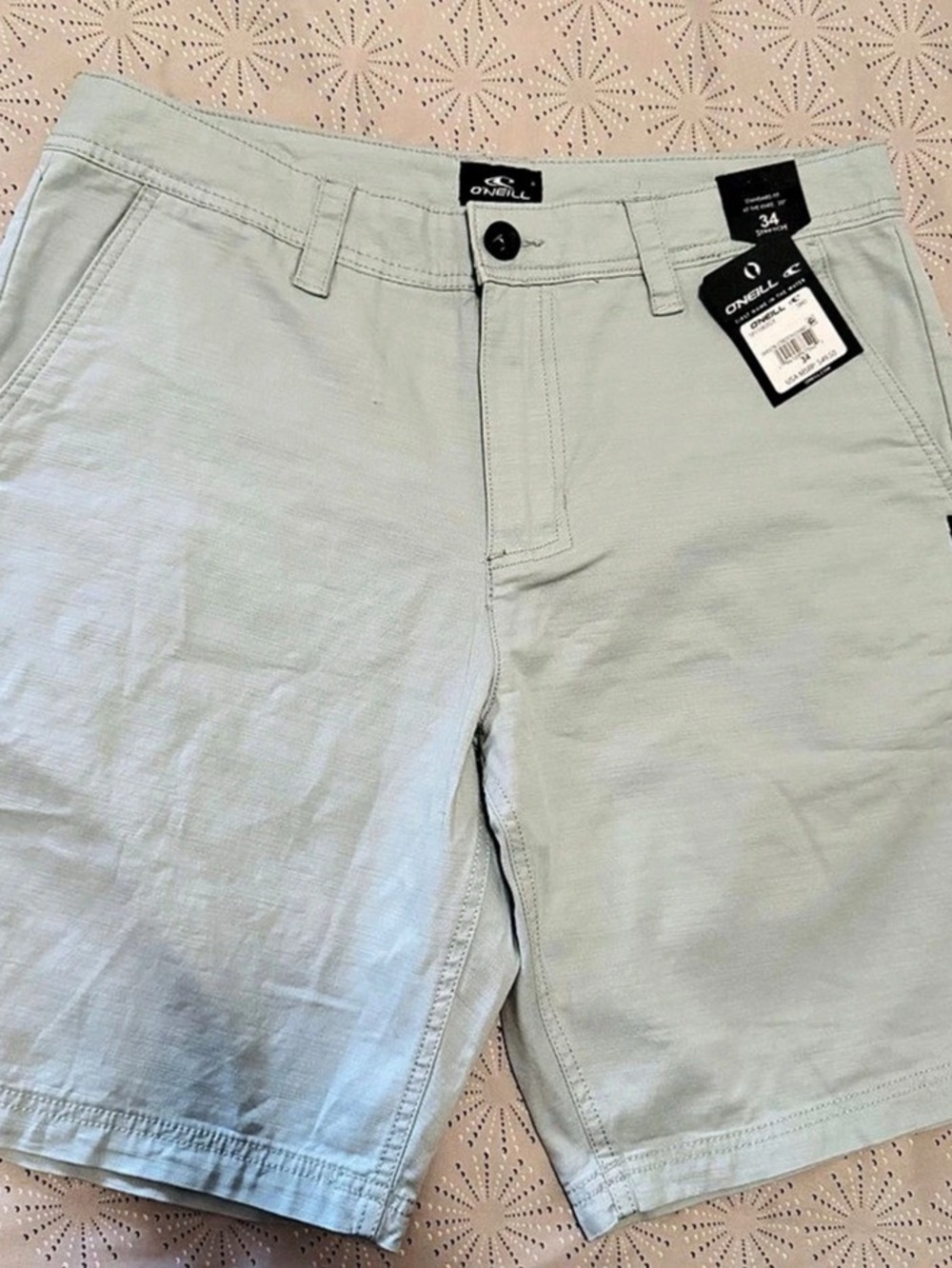 Brand new size 34 O’Neill Men’s Jaxson Stretch Chino Shorts